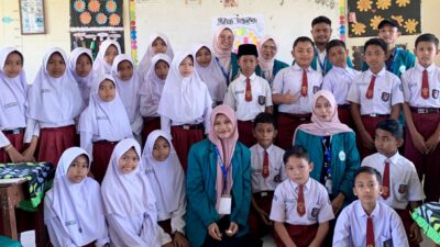 Mahasiswa KPM Mandiri UIN SUNA Gelar Edukasi Pencegahan Bullying di SDN 1 Syamtalira Bayu