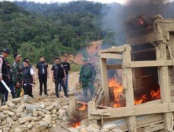 Polres Pidie Hentikan Aktivitas Tambang Emas Ilegal di Wilayah Geumpang