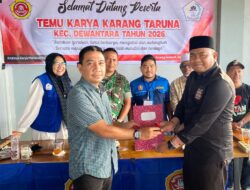 Syekh Iqbal Pimpin Ketua Karang Taruna Dewantara Periode 2026-2031