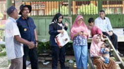 Lapas Lhokseumawe dan Ditjenpas Aceh Distribusikan Sembako Bagi Warga Bencana Wilayah Barat Aceh Utara