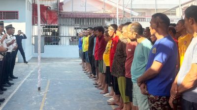 Belasan Napi Lapas Lhokseumawe Diusul Remisi Keterlambatan Idul Fitri