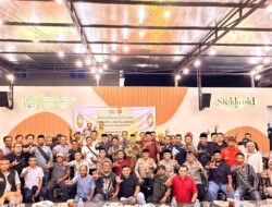 Polres Lhokseumawe Buka Puasa Bersama Insan Pers dan Santuni Anak Yatim