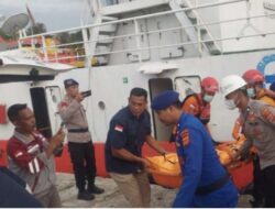 ABK TB MM Berly Dievakuasi Tim Gabungan KPLP Dan Basarnas di Perairan Krueng Geukueh