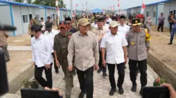 Wujudkan Harapan Baru, Menkopolkam dan Ayahwa Resmikan 104 Unit Huntap di Aceh Utara
