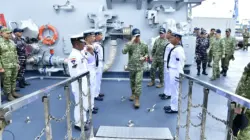 KRI Prabu Siliwangi-321 Disambut Panglima TNI dan KASAL di Jakarta