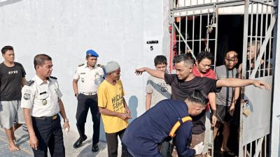 Sambut HBP ke-62, Lapas Lhokseumawe Razia dan Tes Urine Pegawai dan Napi