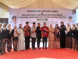 Asrama Putri Pidie di Resmikan di Banda Aceh