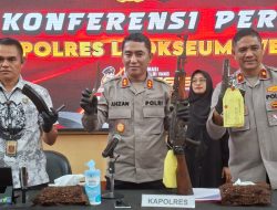 Polres Lhokseumawe Ungkap Kasus Senpi Ilegal