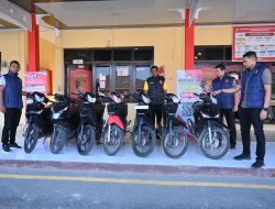 Polres Pidie Tangkap Tiga Pelaku Curanmor di Lokasi Berbeda