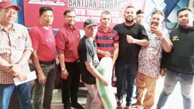 DPC Bantu Sembako Bagi DPG Partai Aceh