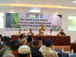 60 Desa di Pidie di Tetapkan ke Kawasan Koridor Hidupan Liar