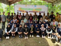 Mahasiswa, Pelajar, dan Pemda Bersatu Lakukan Revegetasi Sungai di Aceh Utara