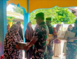 Kodim 0103 Aceh Utara Salurkan Puluhan Al-Qur’an di Panti Asuhan Dewantara