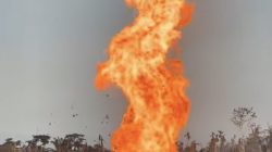 Sumur Bor Proyek Desa di Aceh Utara Semburkan Gas dan Api Setinggi 75 Meter