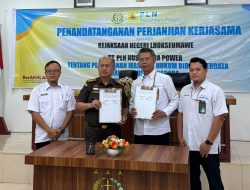 Perkuat Tata Kelola Perusahaan, PLN NP UP Arun dan Kejari Lhokseumawe Teken Perjanjian Kerja Sama