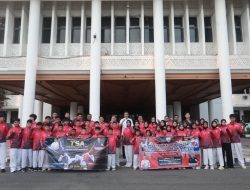 Sekda Aceh Lepas Kontingen TSA ke Sumut National Taekwondo Championship 2026