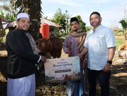 Telkom bersama Ponpes Fajrussalam Salurkan Hewan Kurban untuk Masyarakat Aceh Tamiang*