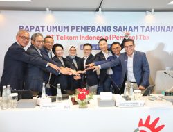 Tebar Dividen Jumbo, RUPST Telkom Pertahankan Jajaran Direksi
