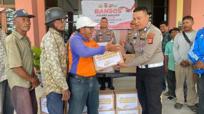 Polres Bireuen Ziarah TMP Dan Gelar Donor Darah