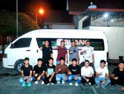 Lepas Atlet Karate ke Piala Kapolri, Kapolres Lhokseumawe Bidik Tiga Medali Emas