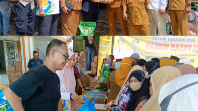 Warga Sambut Meriah Pasar Murah Pemko di Banda Masen