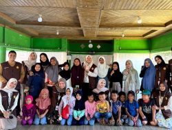 Cegah Gigi Berlubang Sejak Dini, KKN Literasi Tematik 3 Edukasi Anak-Anak Gampong Reuhat Tuha