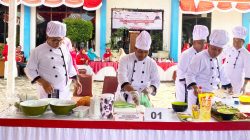 Bergaya Ala Chef dan Koki, Guru Lhokseumawe Meriahkan Lomba Kuliner