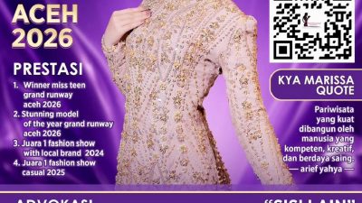 Kya Marissa Minta Doa Warga Aceh Juara di Finalis Putri Pariwisata Indonesia 2026