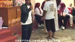 Ratusan Warga Lancang Garam Meriahkan Gerak Jalan Santai