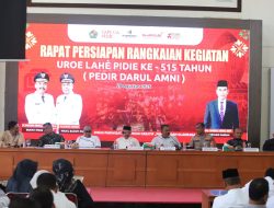 Uroe Lahe Pidie ke-515 Tak Sekadar Perayaan, Bupati Dorong Budaya Lokal Kembali Dikenal