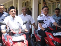 97 Motor Operasional untuk Imum Mukim, Pemkab Pidie Perkuat Lembaga Adat