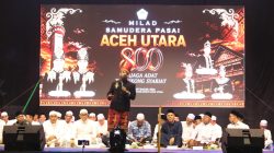 Peringatan Milad ke-800 Samudera Pasai Dipadati Ribuan Warga, Tgk Habibi Ingatkan Wasiat Sultan Malikussaleh