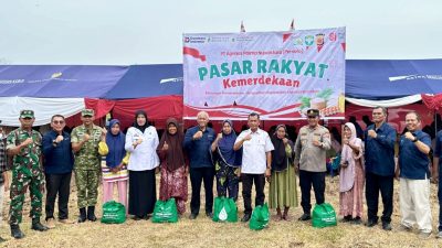 PT. Agrinas Palma Nusantara Gelar Pasar Rakyat dan Cek Kesehatan Massal