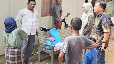 Bangkit, Camat Motivasi Warga Korban Banjir Baktiya Barat Percepat Pemulihan Bencana