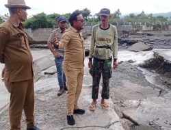 Bendungan Blang Kumot Jebol Dihantam Arus Krueng Tiro, 800 Hektare Sawah Terancam Gagal Tanam