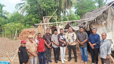 Terbengkalai di Perkim, Baitul Mal Aceh Utara Respon Keluhan Warga Miskin Banda Baro