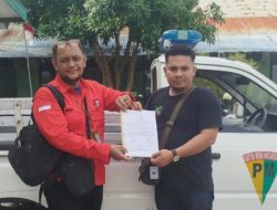 PWI Lhokseumawe Resmi Laporkan Dugaan Pemukulan Wartawan oleh Anggota TNI ke Denpom