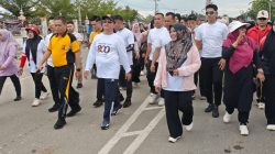 Semarak Milad Ke-800 Samudera Pasai: Ribuan Warga Aceh Utara Padati Jalan Santai