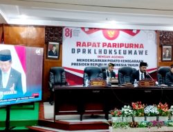 DPRK Lhokseumawe Gelar Paripurna XVI, Simak Pidato Kenegaraan Presiden Prabowo