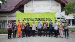 Dukung Kebersihan dan Pelayanan Publik, PT PIM Serahkan Bantuan Truk Sampah untuk Pemkab Aceh Utara