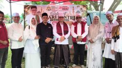 Peringatan Hari Santri, Elmansyur Peduli Bagikan 1.000 Botol Air Mineral