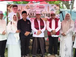 Peringatan Hari Santri, Elmansyur Peduli Bagikan 1.000 Botol Air Mineral