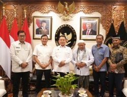 Temui Menko Polkam, Wagub Aceh Bersama Ulama dan Ketua DPRA Bahas Agenda Strategis Daerah