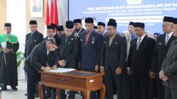 Yuswardi Dimutasi ke-DPMG, Bukhari Menyebrang DLHK Lhokseumawe