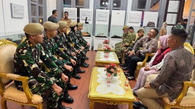 Dandim 0111/Bireuen Sambut Kedatangan Kadet Mahasiswa UNHAN RI untuk Kegiatan di Sekolah Rakyat Terintegrasi 1 Bireuen