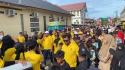 Bupati Mukhlis Takabeya Lepas Peserta Jalan Santai Hut Bireuen ke 27