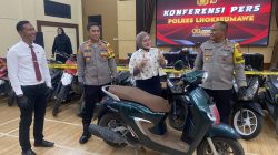 Polres Lhokseumawe Tangkap 12 Pelaku dan Penadah Curanmor