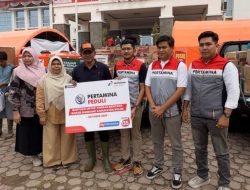 Pertamina Patra Niaga Sumbagut Terus Dorong Upaya Pemulihan Pasca Banjir Bandang di Solok