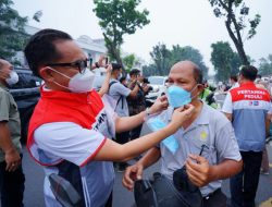 Kabut Asap Selimuti Medan, Pertamina Patra Niaga Sumbagut Bagikan 2.200 Masker untuk Warga